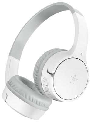 Belkin Wireless Headphones Headset with Call Volume Limiting Voice Chat Microphone Up To 30 Hours of Continuous Bluetooth Waterproof Compatible with
