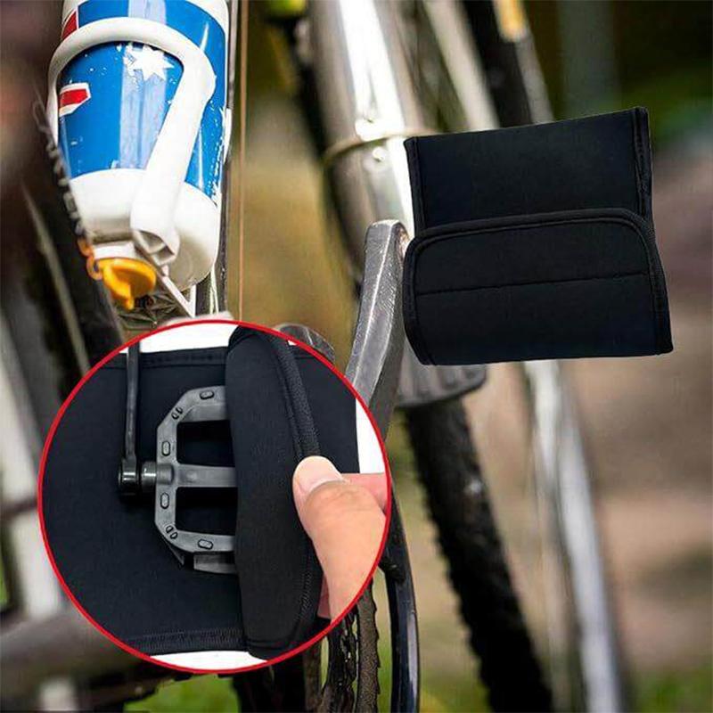 2 Stück Neopren Fahrradpedal Schutzabdeckung Widerstandsfähig Wasserdicht Und Staubdicht Aufbewahrung Fahrradzubehör Radfahren