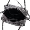 Trendy Women's Bag Versatile Woven Top Layer Sheepskin Hand-woven Hand-carried Cross-body Pillow Wrap Sheepskin Weaving