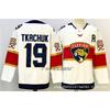 Mens Retro Ice Hockey Jersey Team Florida Panthers 16 Embroidered Practice Uniform Cotton Blend