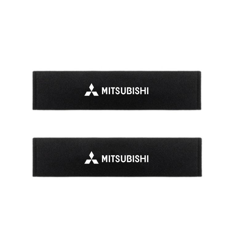 

Car Headrest Seat Belt Shoulder Pads for Mitsubishi Outlander Lancer 10 9 ASX RALLIART Eclipse L200 Pajero Auto Accessories