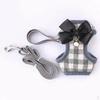 Cat Harness and Leash Set, Textile Vest Small Dog for Outdoor Walking, Adjustable Kitten