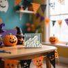 Little Photo Frame Decoration, Festive Photo Frame Decoration, Halloween Atmosphere Decoration, Suitable For Living Rooms, Children's Rooms, Hallowe