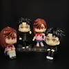 Cartoon Q Version Dandadan Okarun  Momo Ayase Series Desktop Model Ornament Toys Window Display Collectible Periphery Fun Gifts