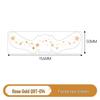 Rose Gold Waterproof Freckle Tattoo Stickers - Stylish and Sweatproof for a Beautiful Look