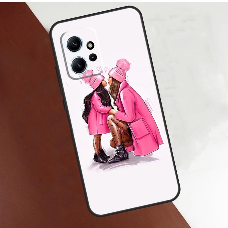 Baby Mom Daughter Girl Son Dad Case For Xiaomi Redmi Note 11 9 10 12 13 14 15 Pro Plus Cover For Redmi 15 C 10C 13C 12C 14C