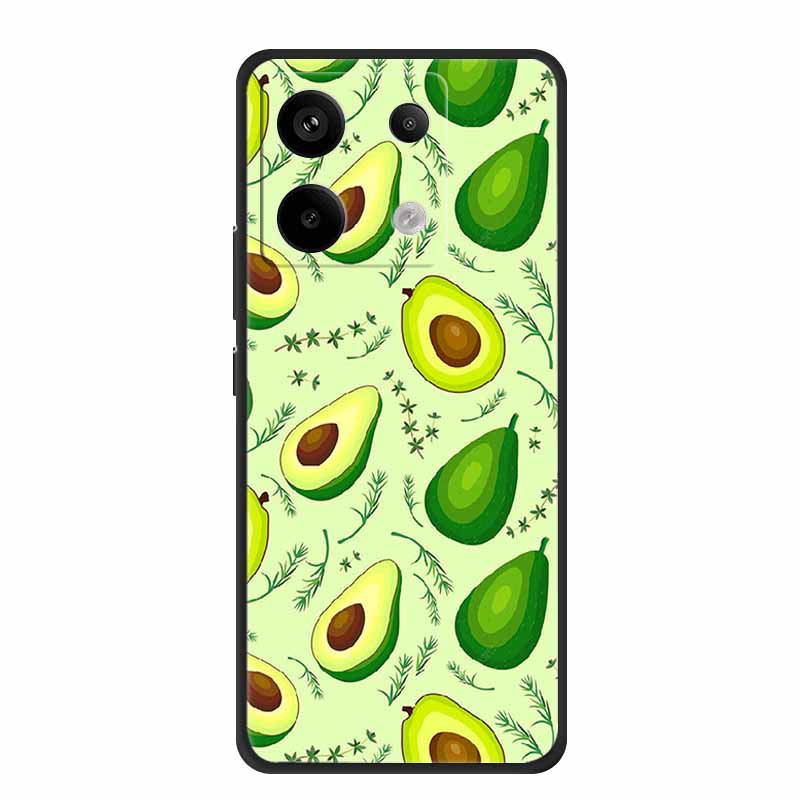 For Xiaomi Redmi Note 13 Pro 5G 4G Case Animals TPU Soft Silicone Back Cover Phone Cases for Redmi Note13 4G 5G Bumper Wolf Para