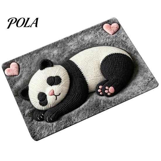 Cute Animal Pattern Bath Mat Mat, Quick Dry Super Absorbent Bathroom Rug, Non-slip for Wood Floors Diatomaceous Earth Rug Home Entrance Kitchen Decor