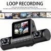 Auto Dashcam 4 Kanaals Black Box Rijcamera FHD 1080P Voor Links Rechts Achter Nachtzicht Loop Opname Recorder Video Voertuig DVR