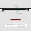 Adjustable 30W LED Strip Floodlight for Supermarket & Clothing Store
