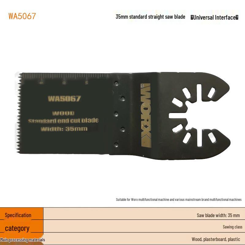Universal Quick-Release Saw Blade for Worx, Makita, DeWalt, Kress – European Market Ready