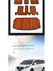 Buick GL8 2020 Teak Wood Floor Mats for Avenir Fathead Fish Lucene ES25S