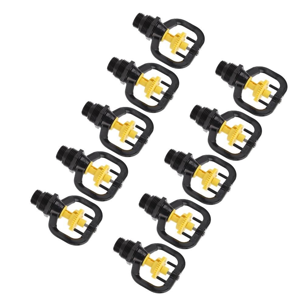 10PCS Lightweight Rotating Irrigation Sprinklers Garden Irrigation Sprinkler  Greenhouse Watering