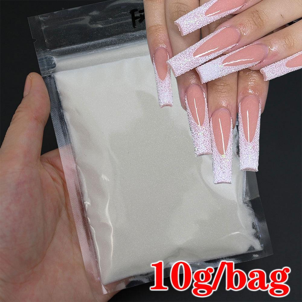 0.2mm Christmas Laser Chrome Red Glitter Powder 10G Ultra Fine Holographic Nail Pigment for Nail Gel Polish Reflective Pigment