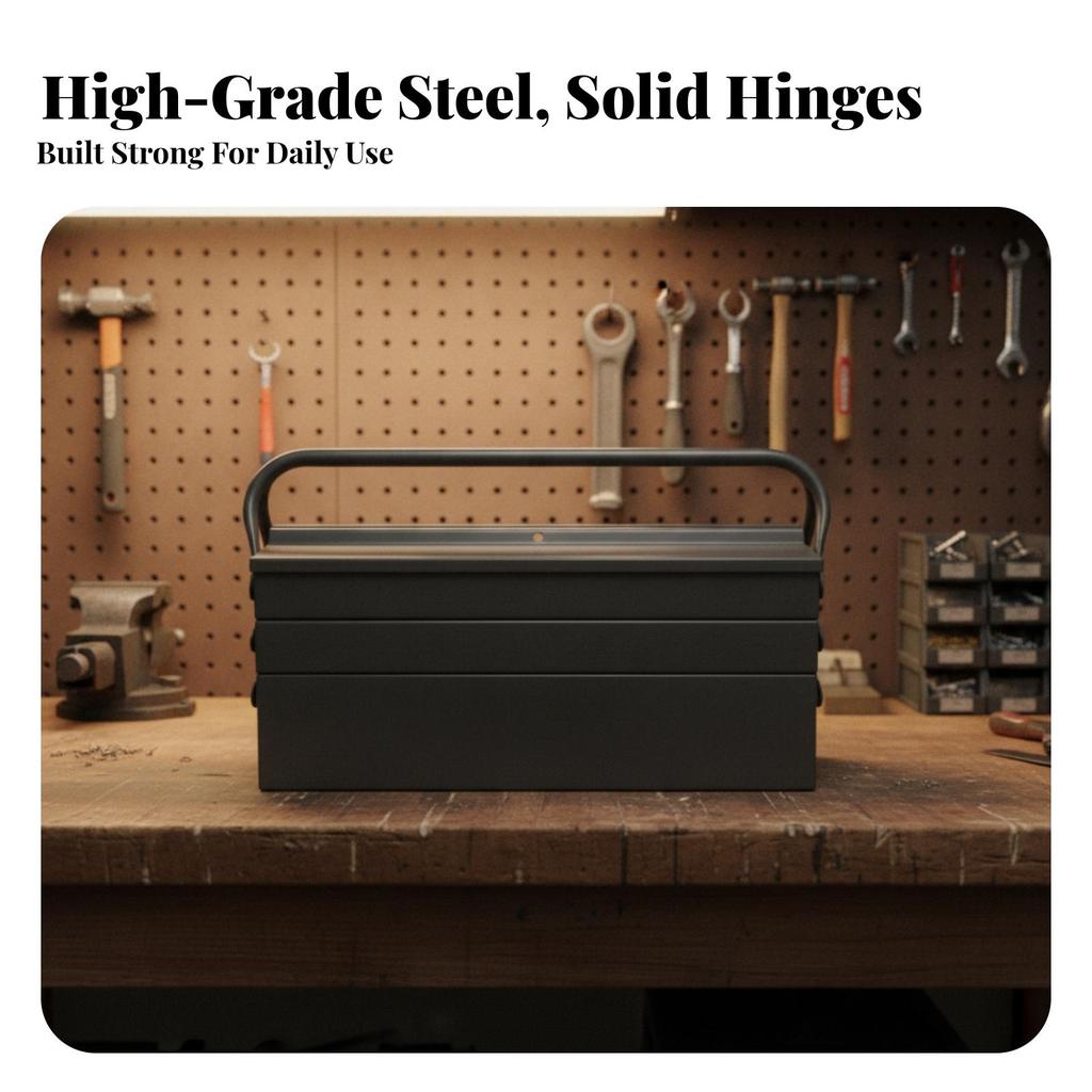 Cantilever Tool Chest Heavy-Duty Foldable Multi-Function for Garage