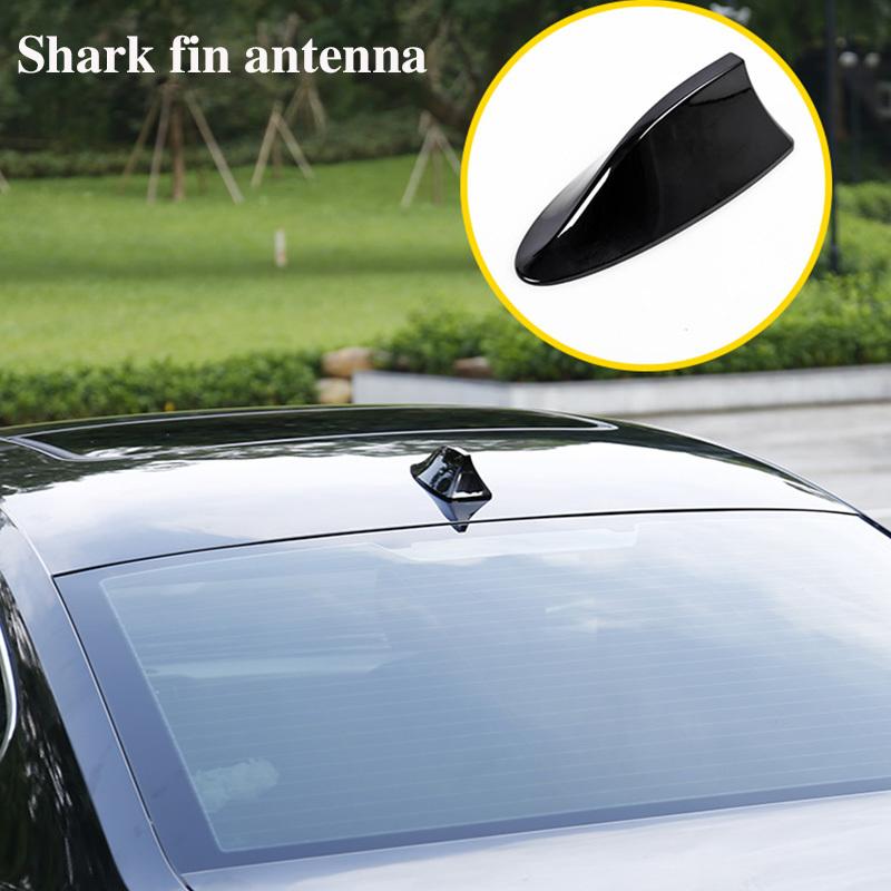 For Toyota Rav4 XA40 Shark Fin Antenna FM Signal Super Aerials Amplifier Waterproof Signal Amplifier FM/AM Radio Aerials