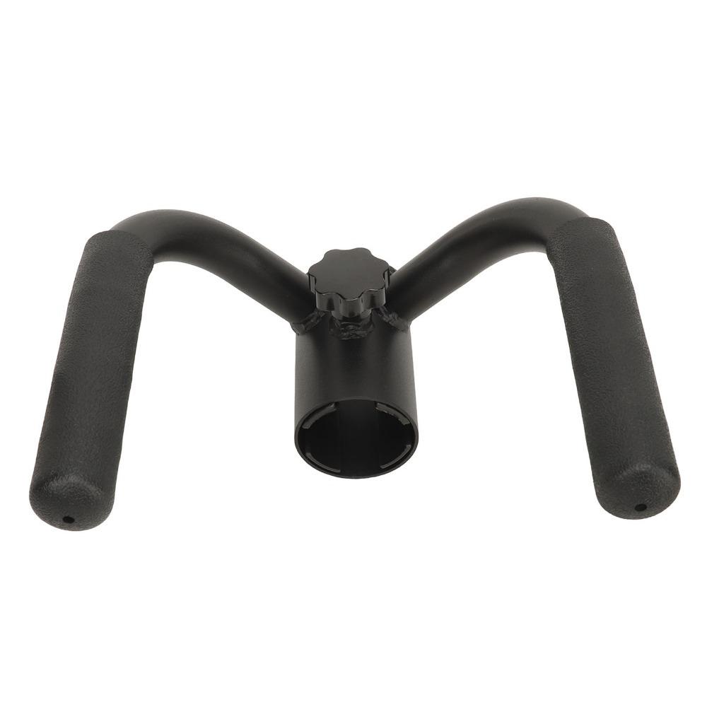 Iron T Bar Attachment Adjustable Black Landmine Row Handle Row Bar Handle Strength Training