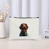 Trust Me I'm A Dogtor Pattern Cosmetic Case Funny Gift Idea for Dog Lover Makeup Bag Humor Dog Doctor Toiletry Pouch Wallet
