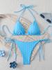 2026 Women Swimsuit Sexy Pearl Micro Bikinis Sets Dot Print Female Swimwear for Woman Bathing Suits Beachwear Trend Bikinis