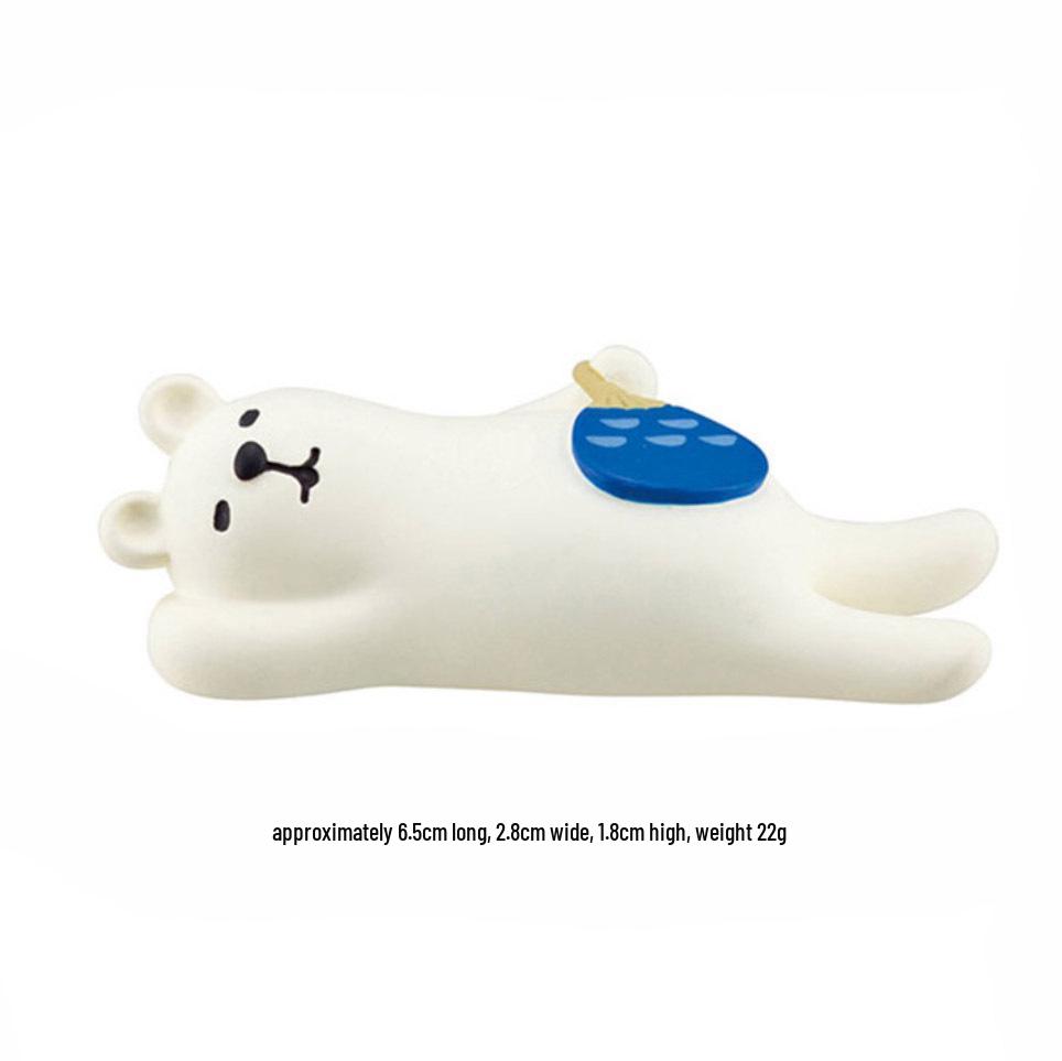 Japanese Cat Zakka Car Ornament - Cute Photo Decorative Mini Resin Craft