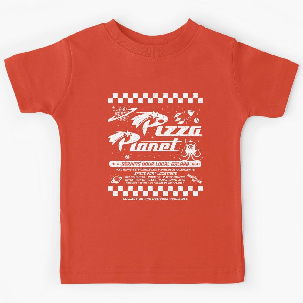 Pizza Planet T-Minus 30 Kids T-Shirt 140