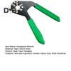 6/8-Inch Adjustable Wrench with Non-slip Ergonomic Handle Heavy Duty High Carbon Steel Multi-functional Repair Monkey Wrench Hexagonal Spanner Tools