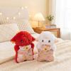 Hanging Ornaments Stuffed Sheep Doll Soft Fluffy Zodiac Goat Year Pendant  Bag Decoration