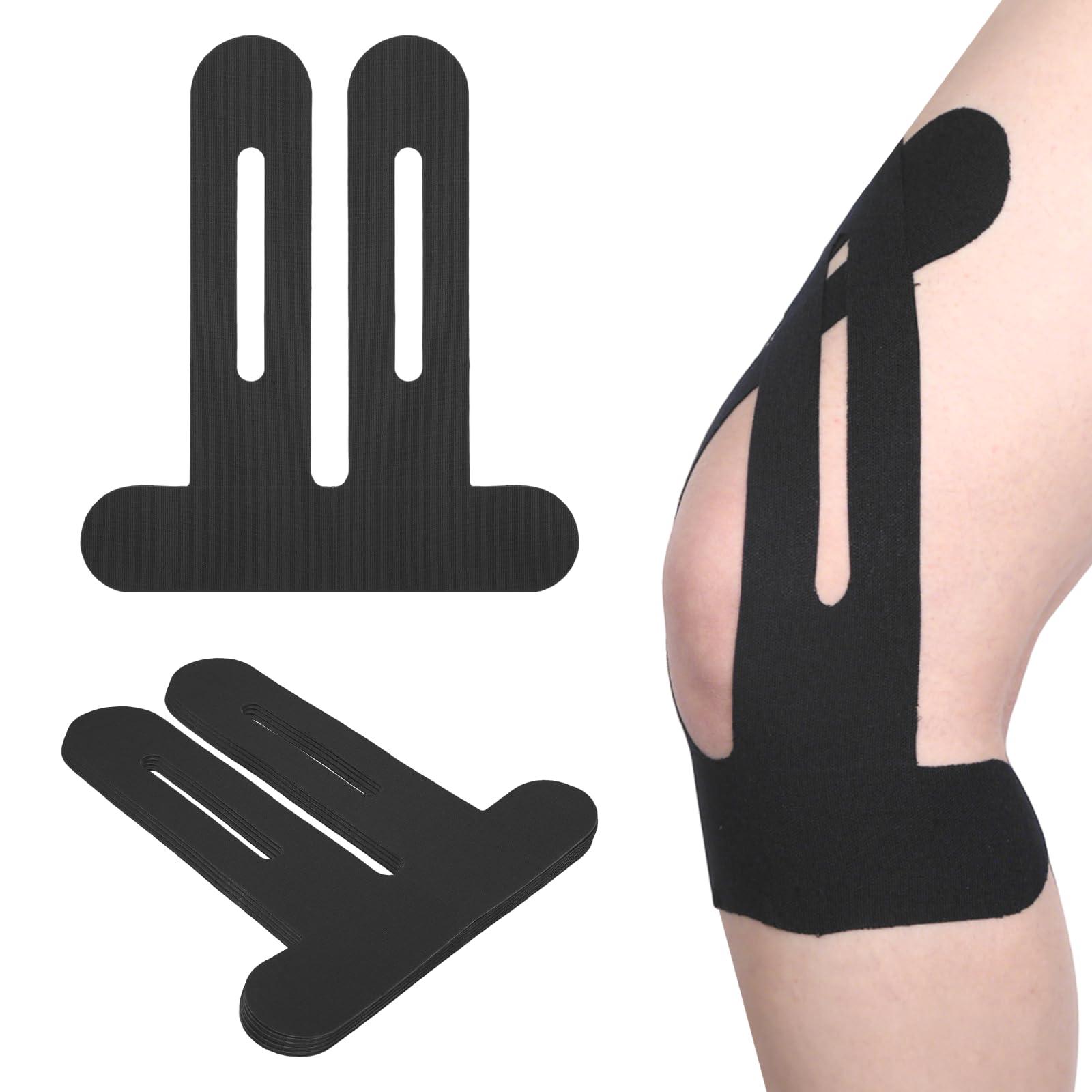 10 Stück Kinesiologie-Tape für Knie, Wasserdicht & Elastisch, Atmungsaktives Knie-Tape, Sporttape Bietet Unterstützung & Stabilität beim Laufen
