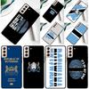 Botswana Flagge Handyhülle Für Samsung Galaxy S25 Ultra S9 S10 S20 FE S21 S22 S23 S24 Plus S24 Ultra Hülle