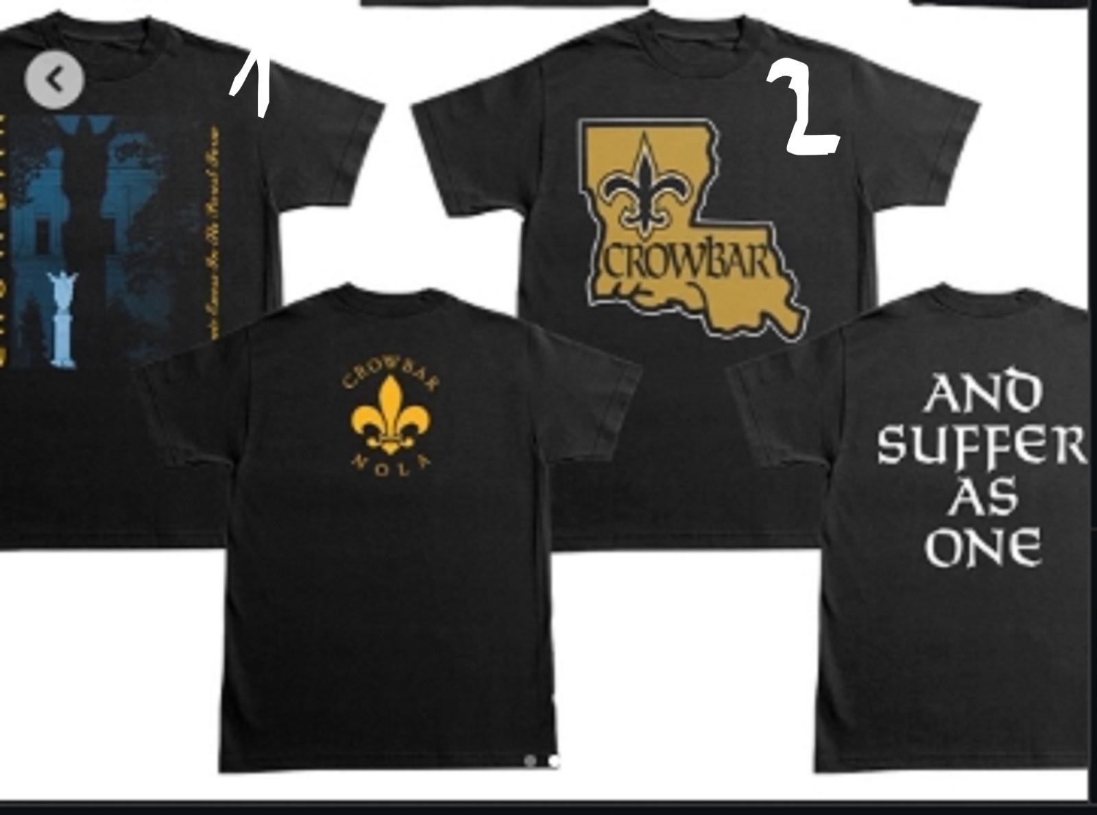 Crowbar Us Spring 2026 Tour Dates And Cities T-Shirt reprint AN67522 S