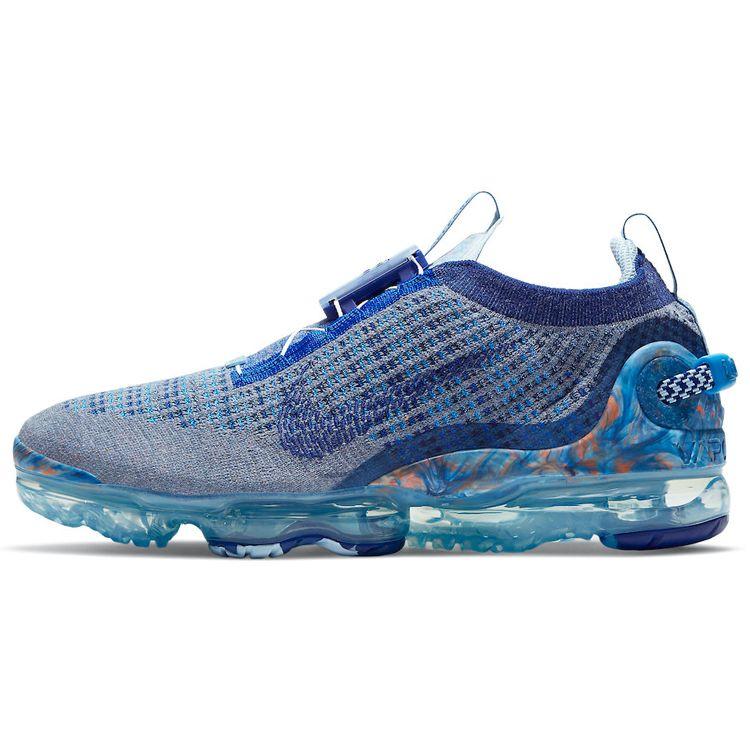 

Nike Air VaporMax 2020 Flyknit Stone Blue Мужские кроссовки Deep-Royal-Blue Glacier-Blue CT1823-400