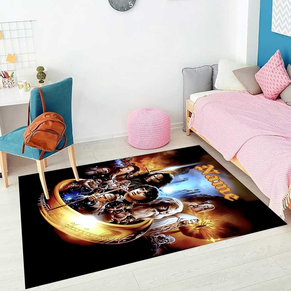 Warner Bros. Funktioniert (81) Personalisieren Sie Ihren Namens-Teppich, Ihr Bürostuhl-Kissen, Ihr Geschenk für Schlafzimmer und Wohnzimmer zu Hause.