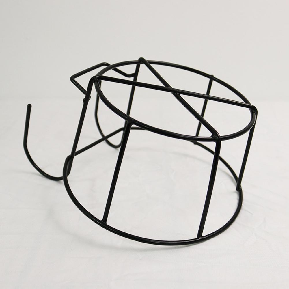 Hanging Railing Plant Pot Holder Outdoor Balcony Deck Flower Pot Holder Basket for Garden Patio Ledge Round