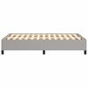 Vidaxl Struttura Letto Senza Materasso, Grigia, 120X190 Cm, Tessuto
