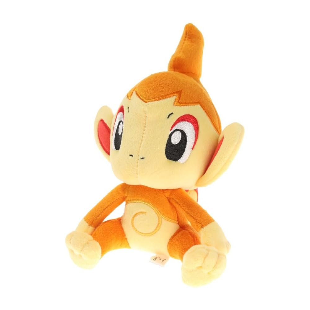 Pokmon All Star Collection Chimchar Plush Toy 20cm Height Soft Stuffed Animal