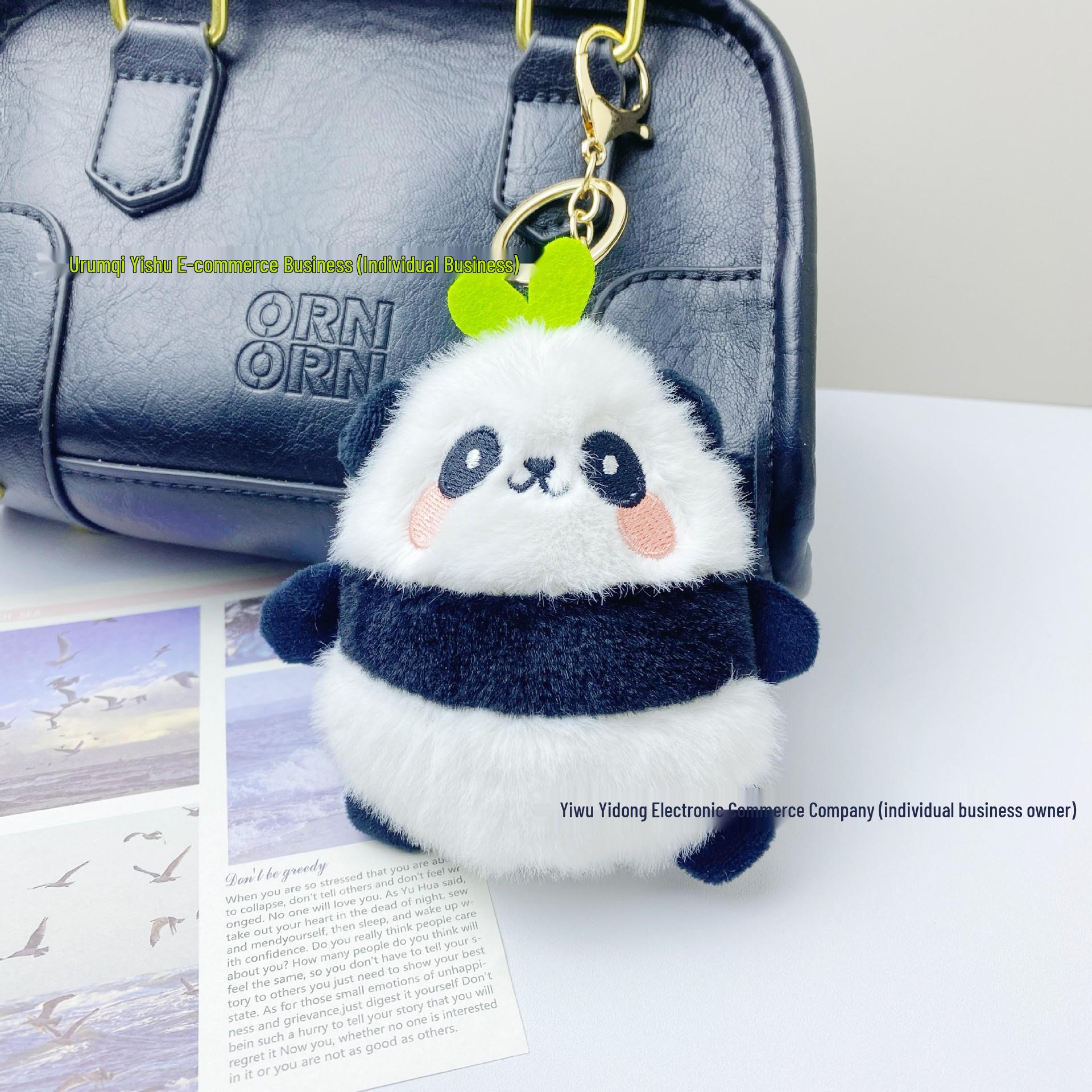 

Плюшевый брелок «Панда»: Милый брелок для сумки и маленький подарок 10 cm Tall Panda