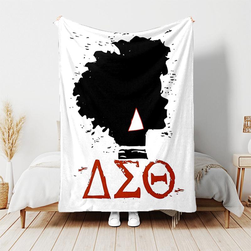 1pc Blanket Kappa Alpha Psi logo Print Design, Lightweight Blanket for Sofa, Bed- Soft &Warm, Gift for All Seasons like Christmas, Halloween