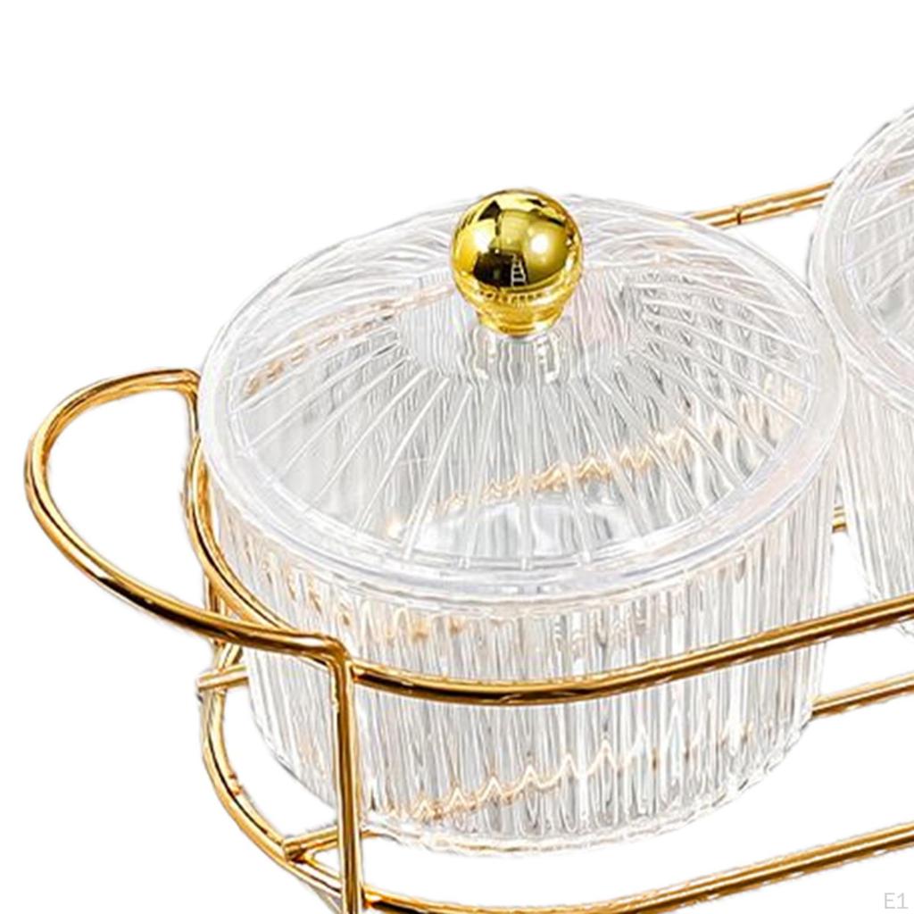 Tray Decoration Serving Container Condiment Food Storage for Picnic