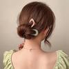 1/5 Pcs Fashion Solid Plastic U-shaped Hair Sticks For Women Girls Party Ponytail Holder Hair Accessories