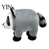 Fluffy Cartoon Raccoon Jimothy Plush, Cute Stuffed Animal Toy, Soft Short Plush Cuddly Plushie for Kids Plushies Doll, Gift Meme Fans Adults