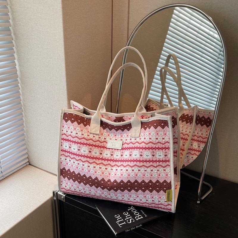 Personalized Large-capacity Handbag Women's New Casual Tote Bag Class Commuter Shoulder Bag