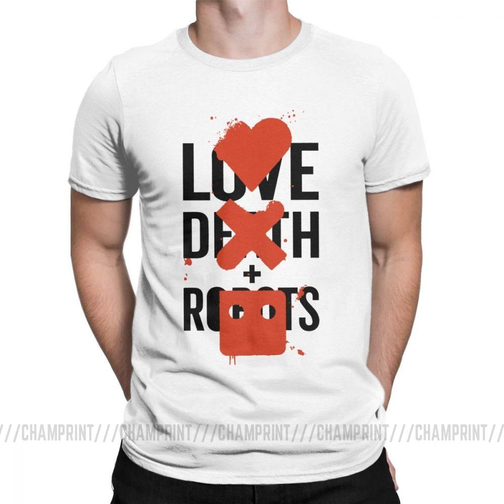 Cooles Love Death And Robots T-Shirt Großes Fan-T-Shirt Heavy Metal Sci-Fi