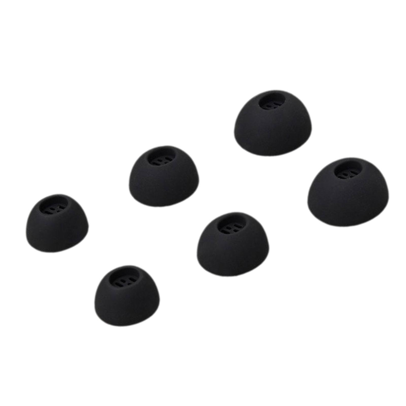 

6 Pack Soft Earbud Tips Covers Sleeve Earpieces Superior Noise Cancellation Noise Isolating Designs Long Wear for Buds 3