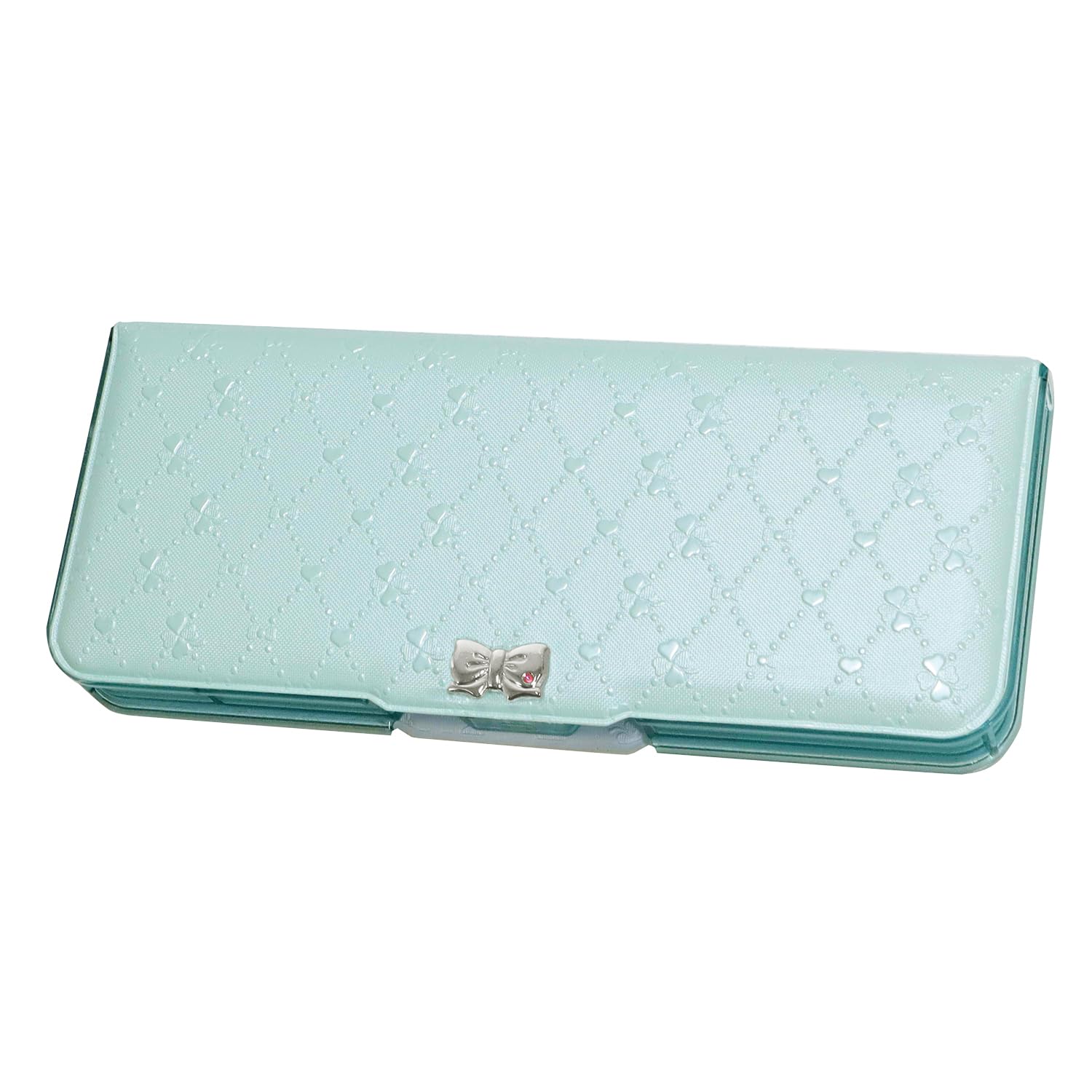 

Kutsuwa Pen Case Royal Pretty 2 Door CH213MT Ribbon Mint [Kutsuwa]