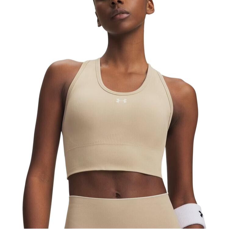 Under Armour Vanish Seamless Training Breathable Tank Top Sports Bra Women Sports Bra 1384419-299