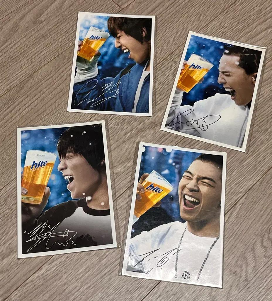 BIGBANG GD&TOP Merchandise Album Photocard Debt Etc. Used