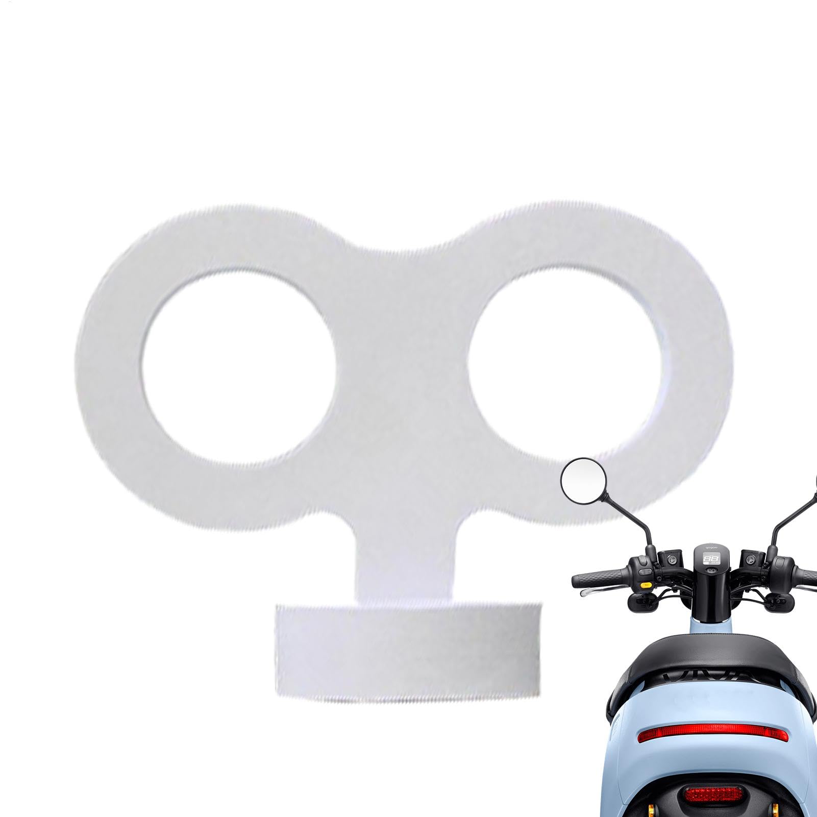 

Wind-up Key Decoration, 3D Automatic Keys, Sun Protection Waterproof 3D Car Decoration, Hood Ornament Please refer to the description белый