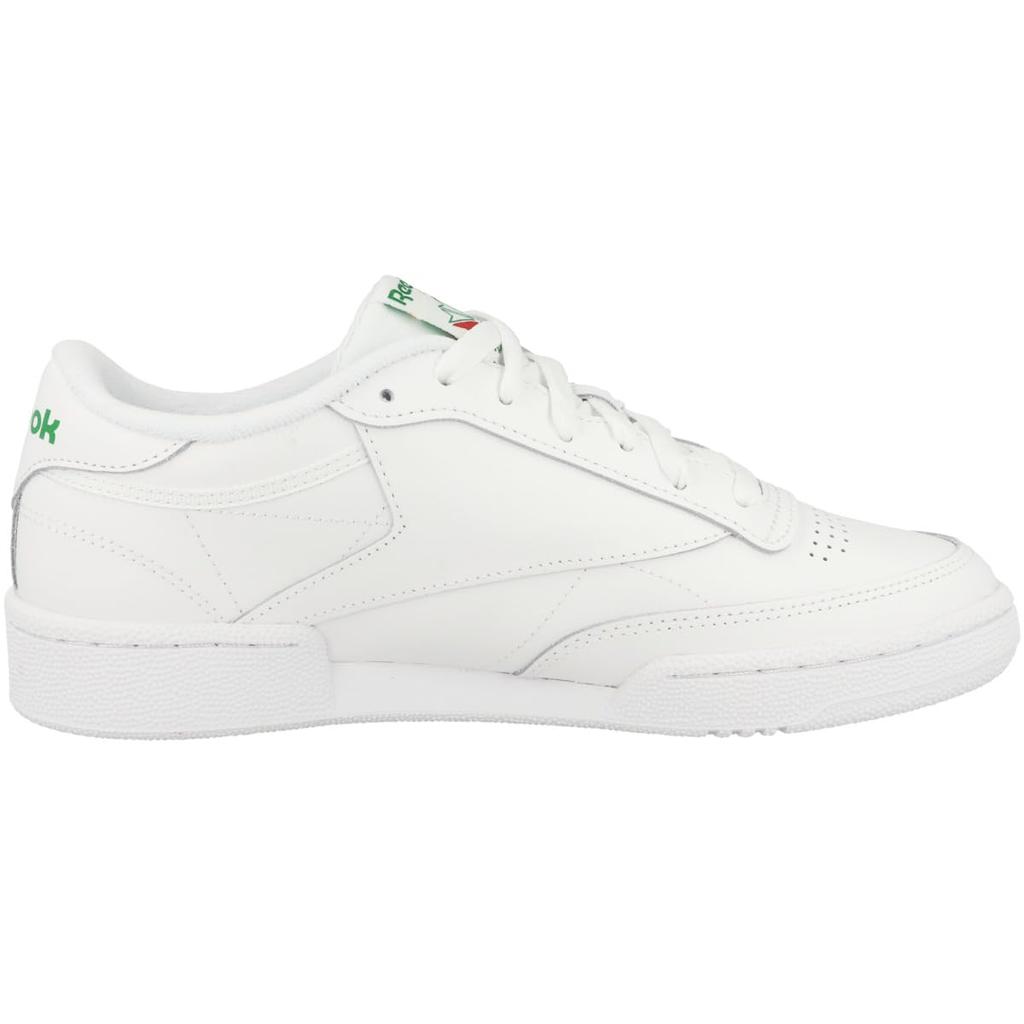 Reebok Club C 85 Size cm Men's Sneakers, White/Green, 24.5
