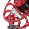Fishing Gear Fishing Reel Portable Multifunction Allmetal   Wind   Wheel(Blue )