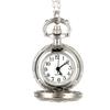 Fashionable Vintage Quartz Pocket Watch Alloy Hollow Out Flowers Chain Necklace Pendant Clock For Women Holiday Birthday Gifts